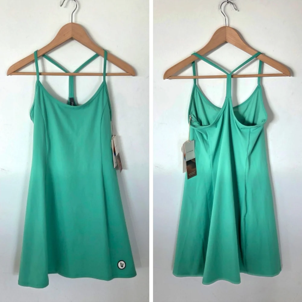 Vuori One Shot Tennis Dress NWT Tennis Prep Casual Performance Wear Athleisure - Picture 3 of 13